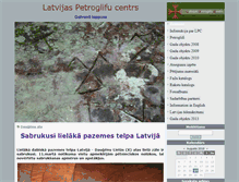Tablet Screenshot of petroglifi.lv